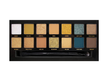 W7 24K Gold Rush Eyeshadow Palette 11.2g